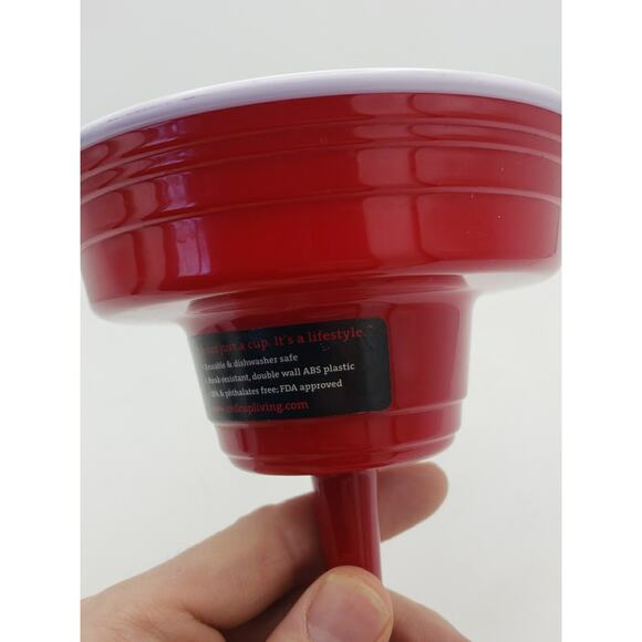 Red Cup Living Plastic 1 Count 15 Oz Margarita - Picture 6 of 10